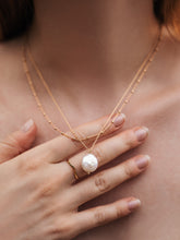 Load image into Gallery viewer, "Pearl Heart" Necklace