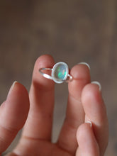 Load image into Gallery viewer, Dainty Ethiopian Opal Ring Size 7