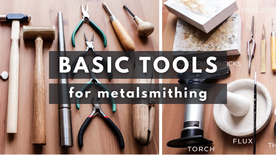 Most basic tools to start metalsmithing.