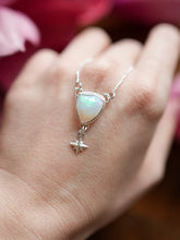 Load image into Gallery viewer, Stardust Necklace with Ethiopian Opal