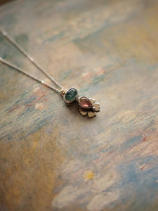 Nymphéas, 1908 Necklace 2 with Tourmaline