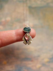 Nymphéas, 1908 Necklace 2 with Tourmaline