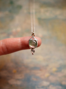 Nymphéas, 1908 Necklace 4 with Tourmaline & Rose Quartz