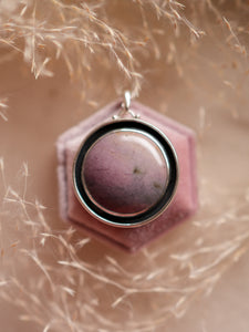 Impressions of Dawn Necklace with Pink Jasper
