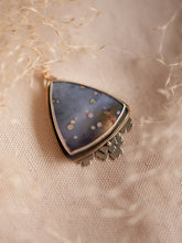 Load image into Gallery viewer, Nymphéas Necklace 1 with Starry Sky Agate