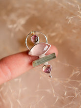 Load image into Gallery viewer, Impressions of Spring with Tourmaline, Aquamarine &amp; Rose Quartz
