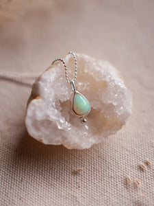 The Water Light Necklace. Ethiopian Opal