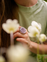 Load image into Gallery viewer, Lepidolite Ring Size 6.75