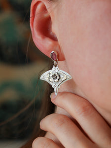 #1 Graceful Guardian Earrings - Manta Ray