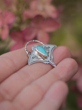 Load image into Gallery viewer, #1 Graceful Guardian - Manta Ray Tourquoise Necklace
