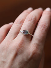 Load image into Gallery viewer, Dainty Bicolour Tourmaline Ring. Size 7.75