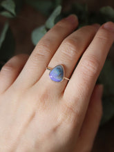 Load image into Gallery viewer, Dainty Australian Opal Ring Size 6.25