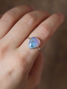 Dainty Australian Opal Ring Size 6.25
