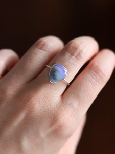 Dainty Australian Opal Ring Size 6.25