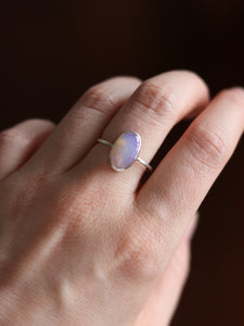 Dainty Australian Opal Ring Size 8.25