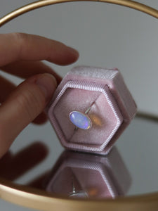 Dainty Australian Opal Ring Size 8.25